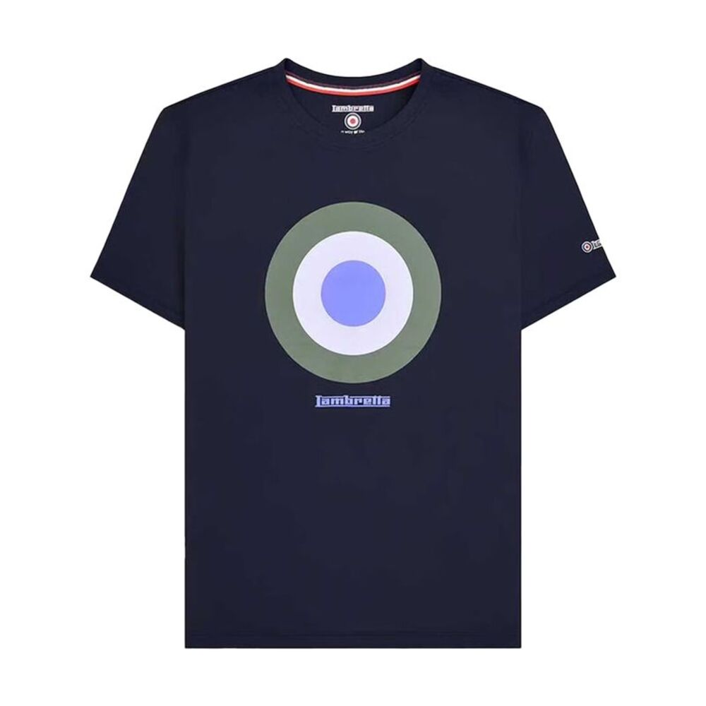 Lambretta Mens Target T-Shirt / Navy